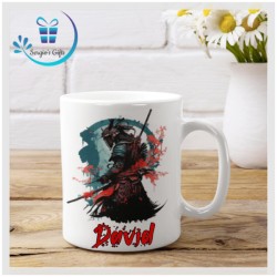 Japanese Samurai Coffee Mug