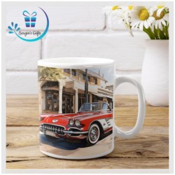 Muscle Car Corvette Coffee Mug