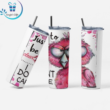 Funny Quote Skinny Tumbler