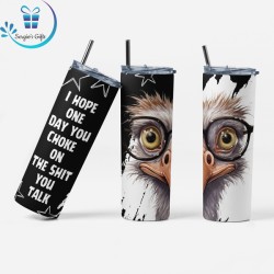 Funny Quote Skinny Tumbler