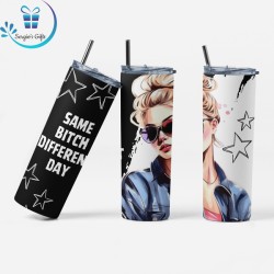 Funny Quote Skinny Tumbler