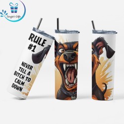 Funny Quote Skinny Tumbler