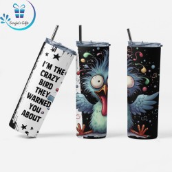 Funny Quote Skinny Tumbler