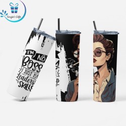 Funny Quote Skinny Tumbler