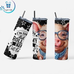 Funny Quote Skinny Tumbler