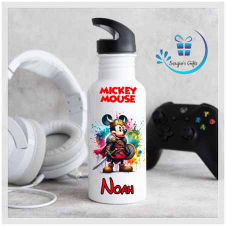 Disney Mickey Mouse Vikings Straw Bottle