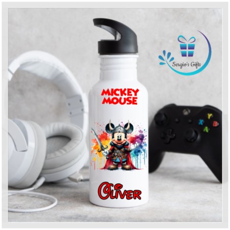 Disney Mickey Mouse Vikings Straw Bottle