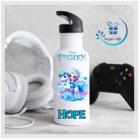 Disney Frozen Princess Elsa Straw Bottle