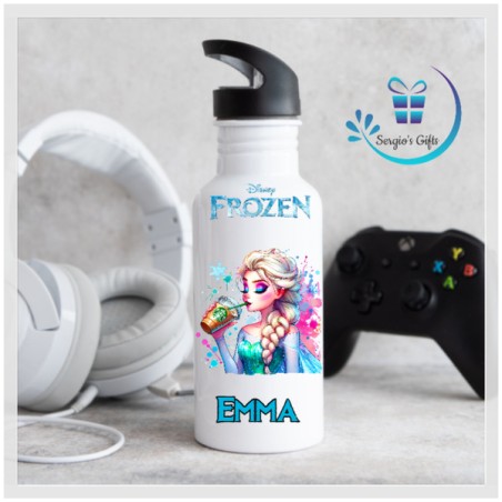 Disney Frozen Princess Elsa Straw Bottle