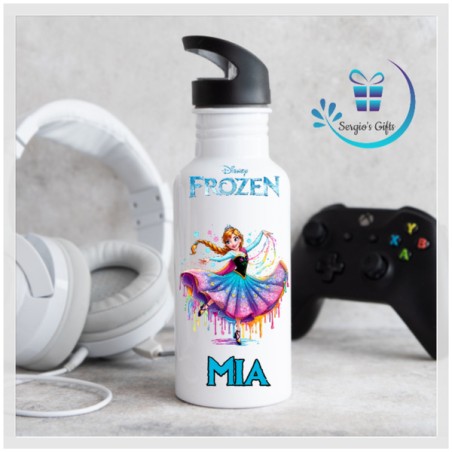 Disney Frozen Princess Anna Straw Bottle