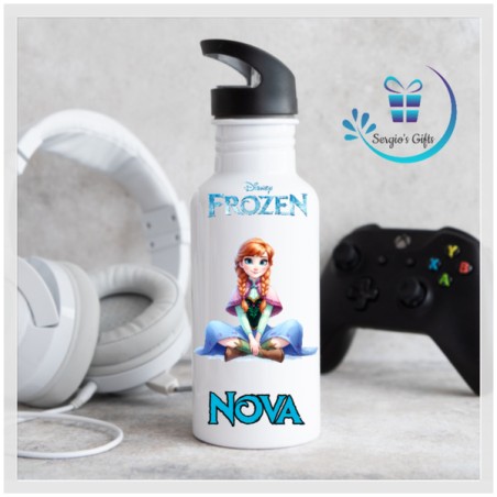 Disney Frozen Princess Anna Straw Bottle