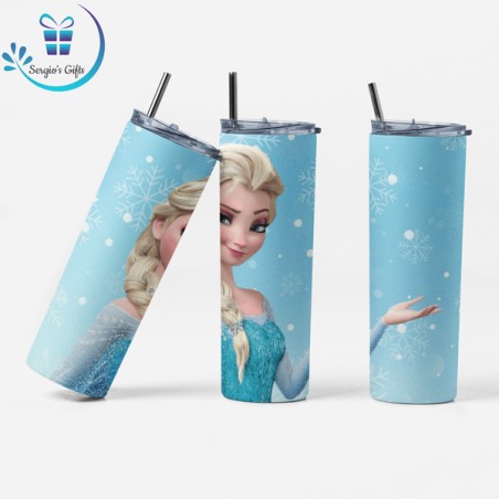 Disney Princess Elsa Skinny Tumbler