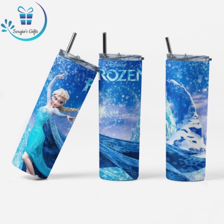 Disney Princess Elsa Skinny Tumbler