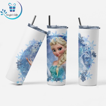 Disney Princess Elsa Skinny Tumbler