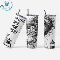 Funny Quote Skinny Tumbler