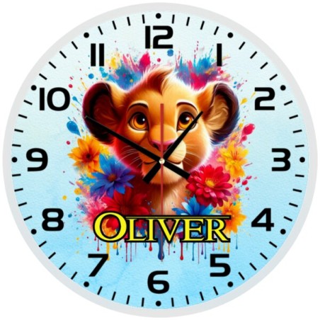 Disney Lion King Simba Wall Clock