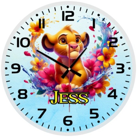 Disney Lion King Simba Wall Clock