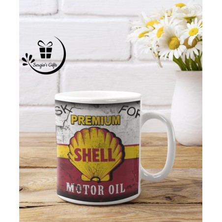 Shell Motor Oil Coffee Mug