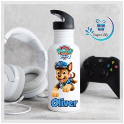 Paw Patrol Chase Straw Bottle