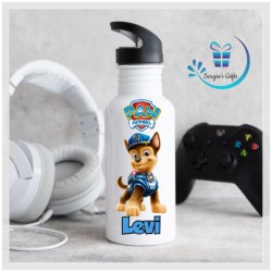 Paw Patrol Chase Straw Bottle