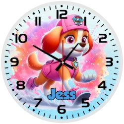 Paw Patrol Skye Wall Clock