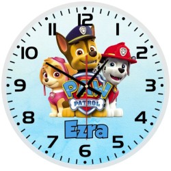 Paw Patrol Team Wall Clock