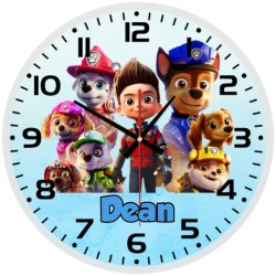 Paw Patrol Team Wall Clock