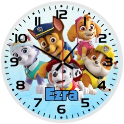 Paw Patrol Team Wall Clock