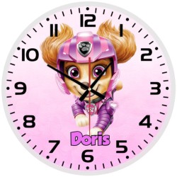 Paw Patrol Skye Wall Clock