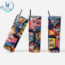 Paw Patrol Team Skinny Tumbler