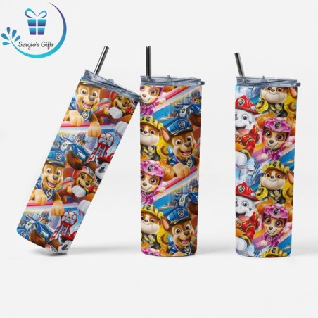 Paw Patrol Team Skinny Tumbler