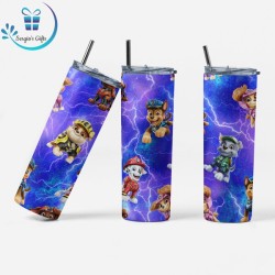 Paw Patrol Team Skinny Tumbler