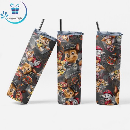 Paw Patrol Team Skinny Tumbler