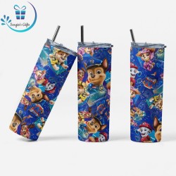 Paw Patrol Team Skinny Tumbler