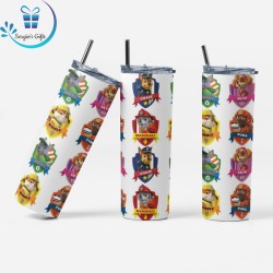 Paw Patrol Team Skinny Tumbler