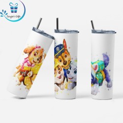 Paw Patrol Team Skinny Tumbler