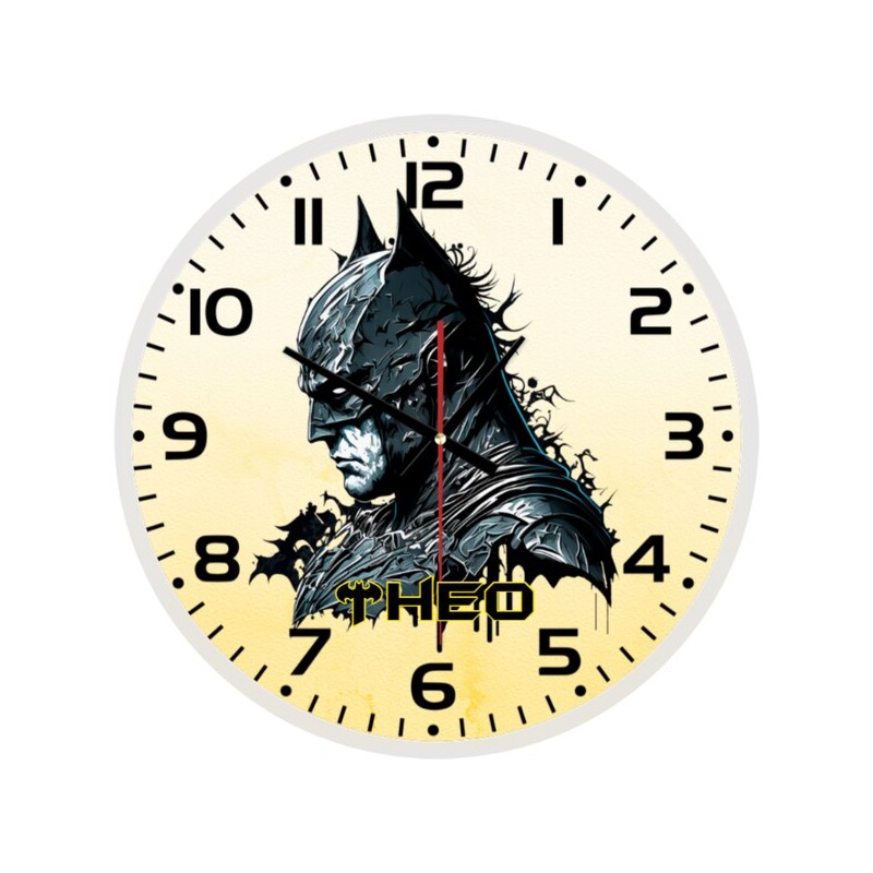 Dc Batman Wall Clock – Iconic And Stylish Home Decor