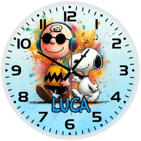 Charlie Brown & Snoopy Wall Clocks