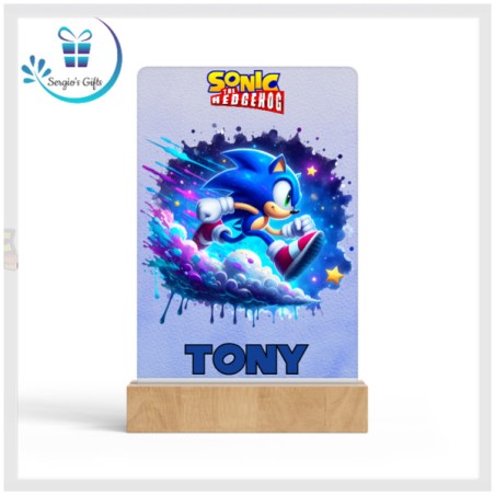 Team Sonic Panel with Light Stand