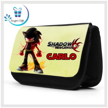 Team Sonic Shadow the Hedgehog Pencil Case