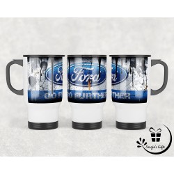 Ford Car Brand 14oz Travel Mug