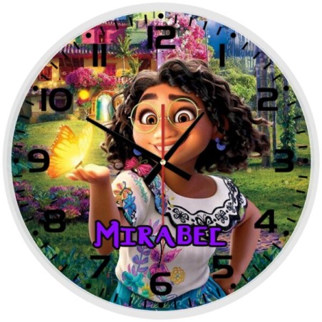 Disney Encanto Mirabel Glass wall Clock