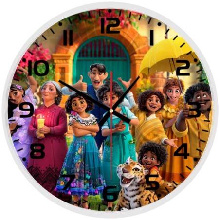 Disney Encanto Mirabel Glass Wall Clock