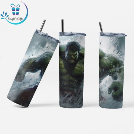 The Hulk 20oz Skinny Tumbler