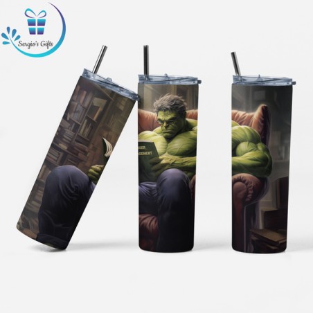 The Hulk 20oz Skinny Tumbler