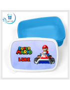 Nintendo Super Mario personalised plastic Lunch Boxes