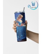 Disney Princess 20oz Skinny Tumblers – Elegant Drinkware