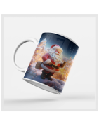 Personalised Christmas 11oz ceramic coffee mugs