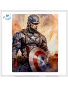 Captain America Aluminium Panel