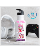 Amy Rose Straw Bottles: Sonic-inspired Hydration
